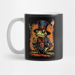 Uncle Sam the Frog Mug